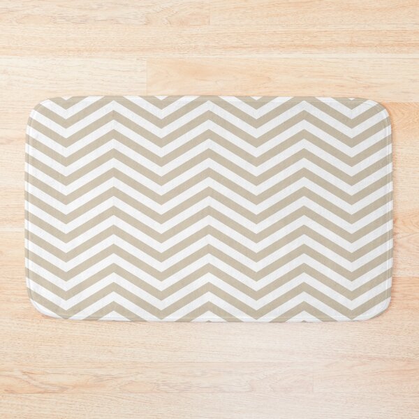 Item preview, White And Sand Chevron Zigzag Pattern designed and sold by pattern-archive.