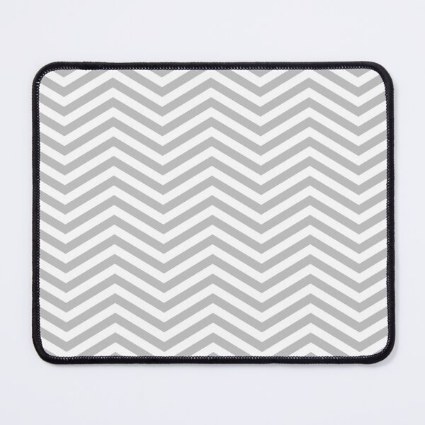 Item preview, White And Silver Chevron Zigzag Pattern designed and sold by pattern-archive.