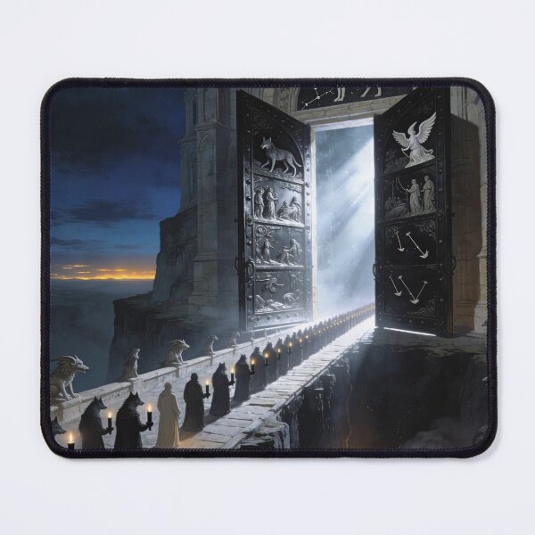 Item preview, Prelude to Purgatory — Dark Sacred Gothic Art designed and sold by GeoWhimsy Studio.