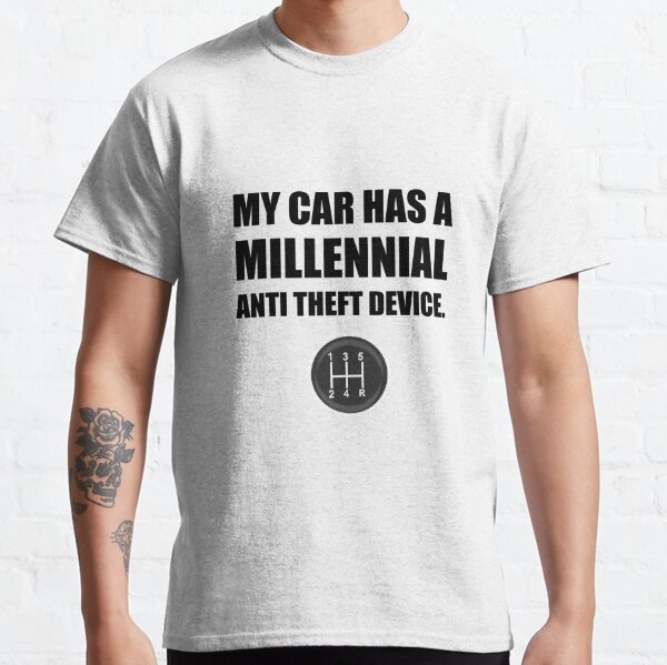 Funny Millenial AntiTheft Device Men Cool Manual Car Coffee Mug by Aayatg  Decen - Fine Art America