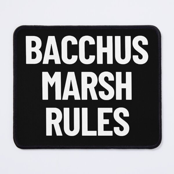 Item preview, Bacchus Marsh Rules Victoria Australia City designed and sold by Legit Hooligan.
