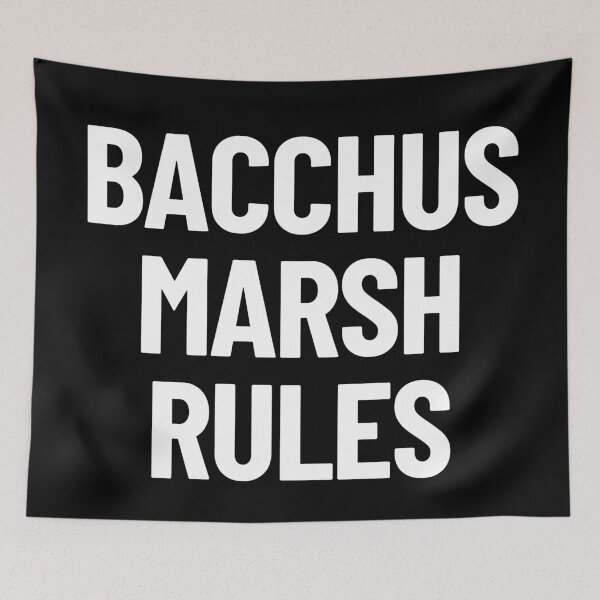 Item preview, Bacchus Marsh Rules Victoria Australia City designed and sold by Legit Hooligan.