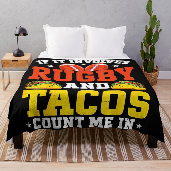 Item preview, If It Involves Rugby and Tacos Count Me In Funny  designed and sold by GabrieSketcham.