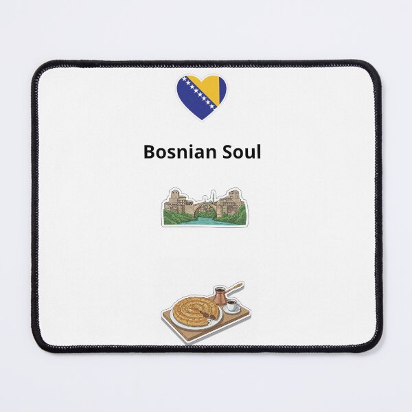 Item preview, Bosnian Soul - Bosnia Culture, Mostar Bridge and traditional food  designed and sold by Mastalina99.