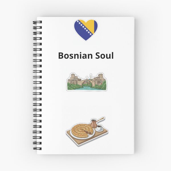 Item preview, Bosnian Soul - Bosnia Culture, Mostar Bridge and traditional food  designed and sold by Mastalina99.