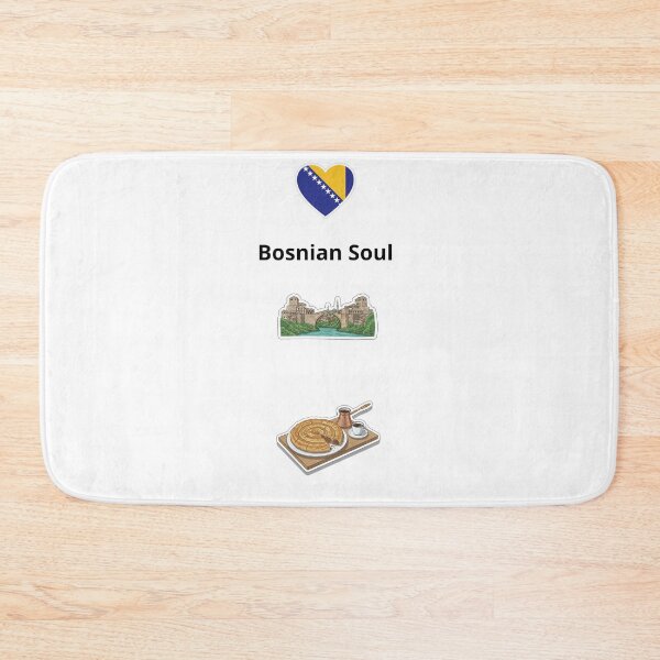 Item preview, Bosnian Soul - Bosnia Culture, Mostar Bridge and traditional food  designed and sold by Mastalina99.