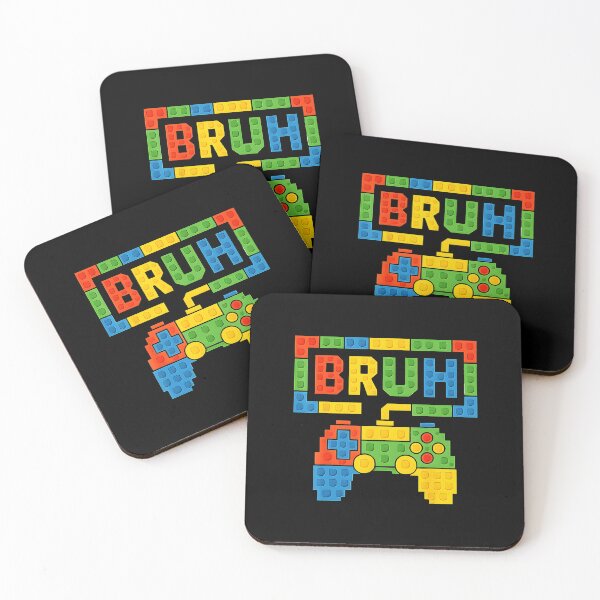 Item preview, Bruh Building Blocks Gamer Brick Controller Design designed and sold by FGTV2021.