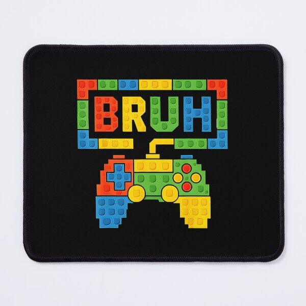 Item preview, Bruh Building Blocks Gamer Brick Controller Design designed and sold by FGTV2021.