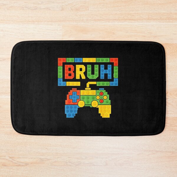 Item preview, Bruh Building Blocks Gamer Brick Controller Design designed and sold by FGTV2021.
