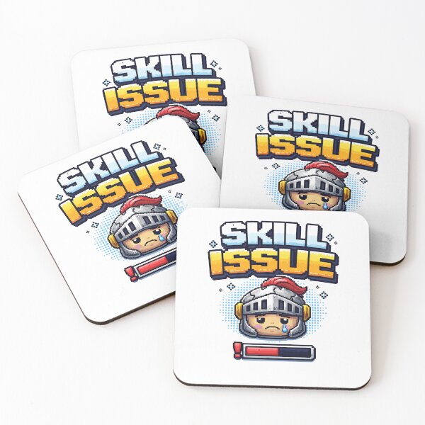 Item preview, Skill Issue Funny Gamer Pixel Art Gaming Design designed and sold by PixelForge24.