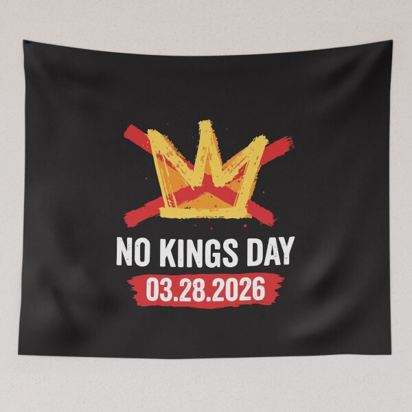 Item preview, No Kings Vintage Crown – Anti Monarchy Freedom Statement designed and sold by kiralynstration.
