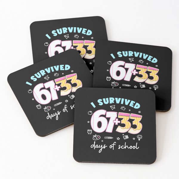 Item preview, I Survived 100 Days of School Cute Doodle Style designed and sold by gladysenglish.