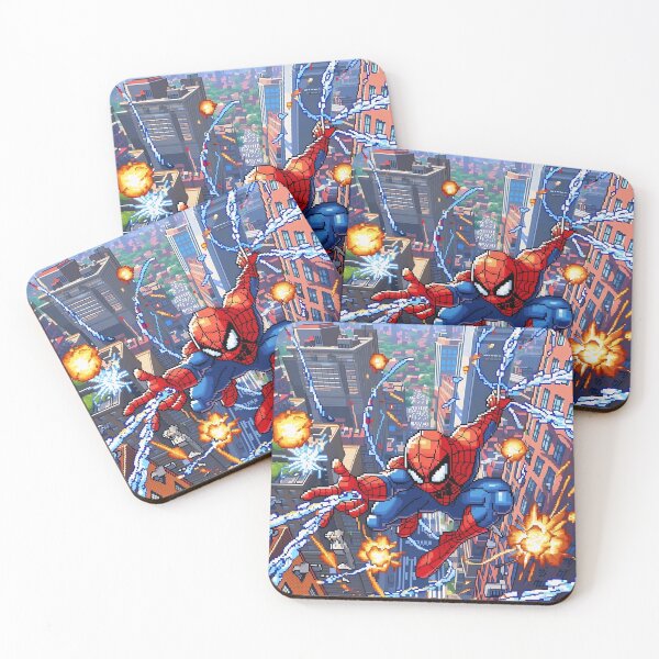 Item preview, Pixel Hero Swing – Retro Arcade City Action designed and sold by PosterFuel.