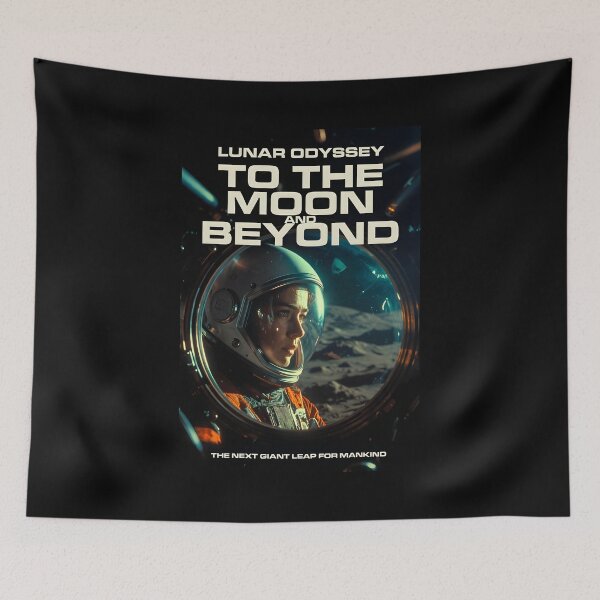 Item preview, To the Moon and Beyond Space Sci-Fi designed and sold by SplashTastic.