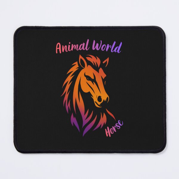 Item preview, Horse Head Neon Gradient – Animal World Horse Lover Design designed and sold by GigaFactory.
