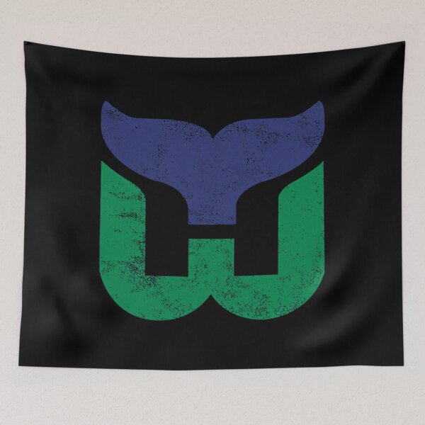 Item preview, Hartford Whalers Distressed Logo - Defunct Hockey Team - 1979-1997 Expansion Team For Connecticut - Strike Up The Brass Bonanza designed and sold by paylrobethf.