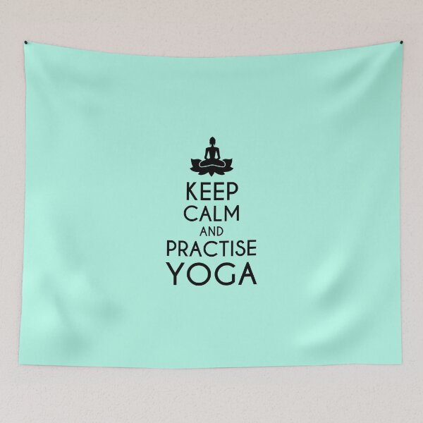 Item preview, Keep calm and practise Yoga designed and sold by fluffinski.