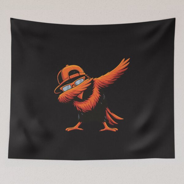 Item preview, Dabbing Orange Bird – Funny Meme Animal Dab designed and sold by kiralynstration.