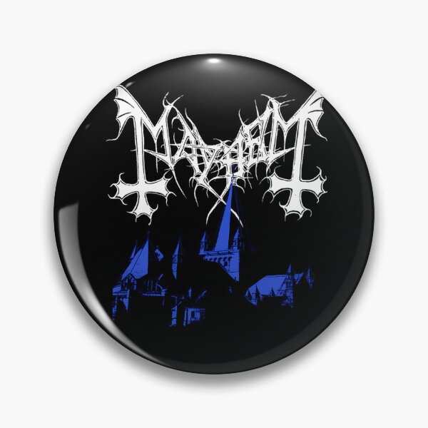 Item preview, Mayhem - Norway Band - Original Logo - Fanart - De Mysteriis Dom Sathanas  designed and sold by Shameera Hanifa.