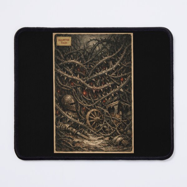 Item preview, The Iron-Thorn Thicket - Dark Fantasy Haunted Forest designed and sold by bapupa.