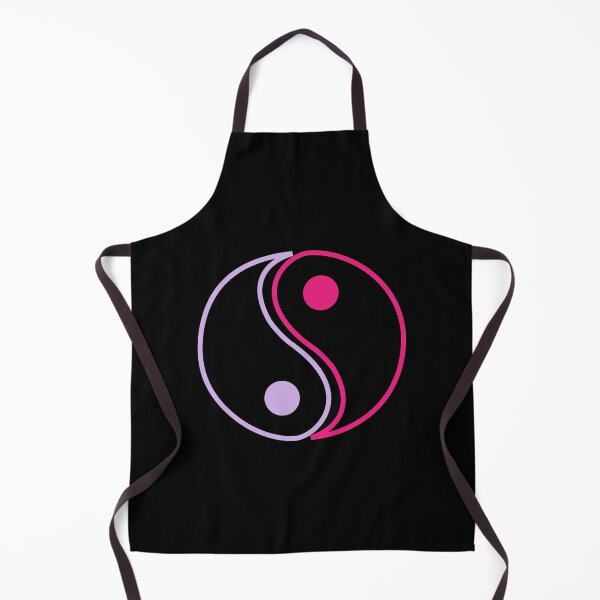 Item preview, Pink Pulse Minimalist Yin Yang Outline designed and sold by LekkieStudioArt.