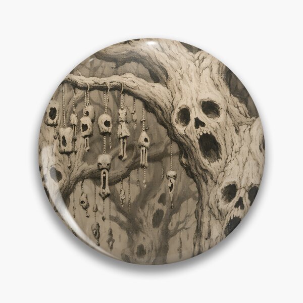 Item preview, The Ossuary Oaks - Dark Fantasy Haunted Forest designed and sold by bapupa.