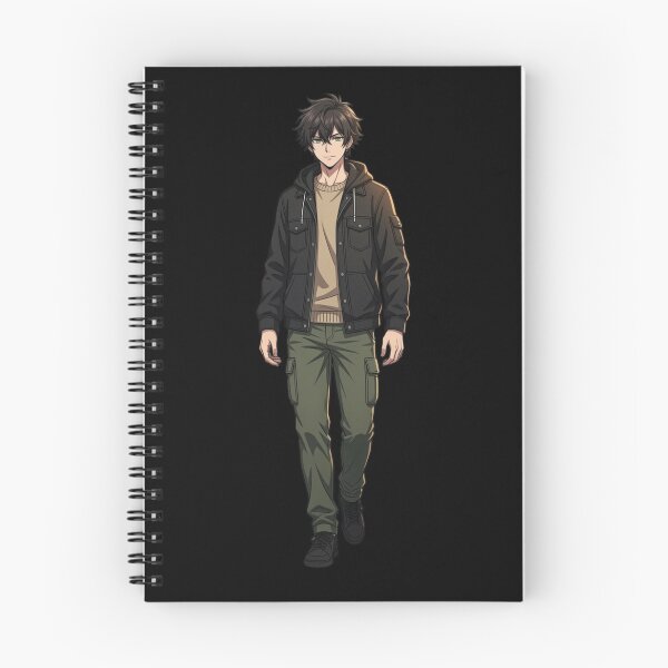 Artikelvorschau, KAIRO Anime Streetwear Charakter Frontpose entworfen und verkauft von Brightstudio00.