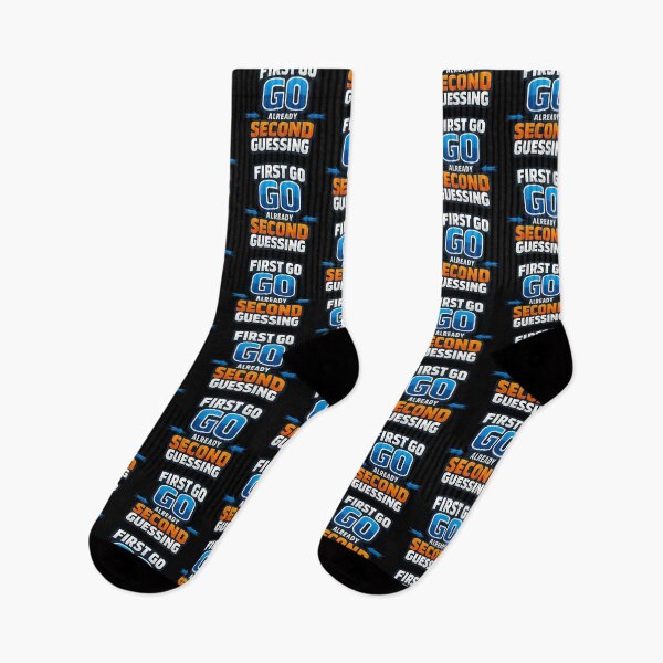 Item preview, First Go Already Second Guessing Funny Statistics Humor Math Nerd Design designed and sold by TeeTimeTreasure.