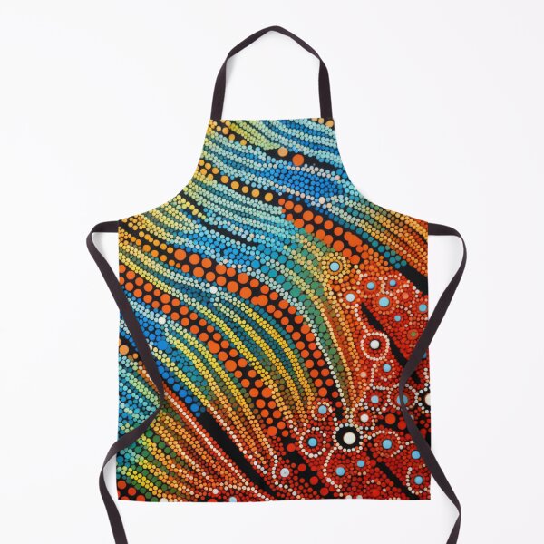 Item preview, Aboriginal Inspired Dot Art - Deep Sea Floral Plants designed and sold by GrinGalore.