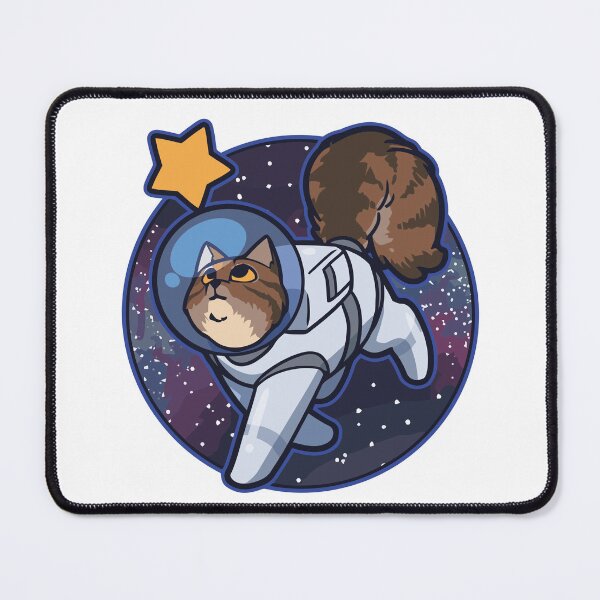 Item preview, Cosmic Space Cat Head Portrait designed and sold by dalecvx.