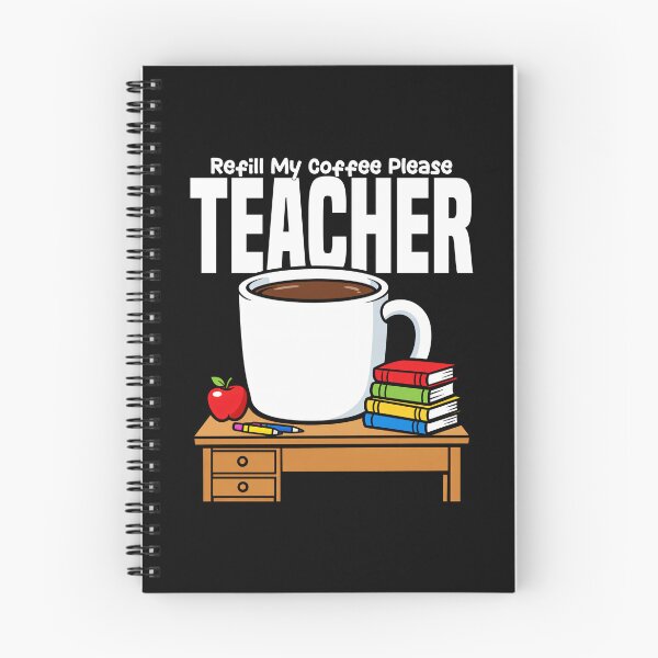 Item preview, TEACHER - REFILL MY COFFEE PLEASE designed and sold by KEF Custom.