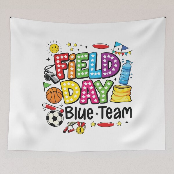 Item preview, Yellow Team Field Day – Funny Kids School Games designed and sold by kiralynstration.