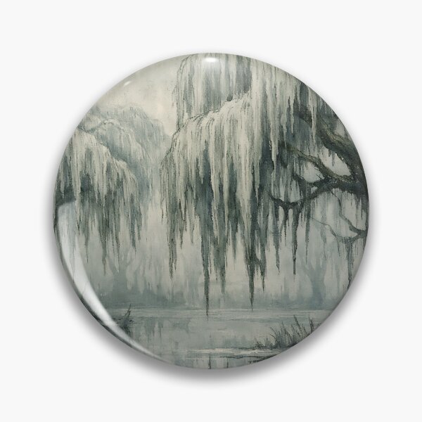 Item preview, The Silver-Mist Marsh - Dark Fantasy Haunted Forest designed and sold by bapupa.