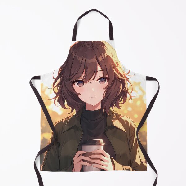 Item preview, Yukari Akiyama Girls Und Panzer Cozy Coffee Sunset designed and sold by TanglenRabbit.