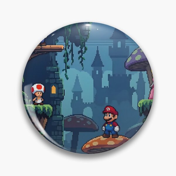 Item preview, Retro Platform Adventure – Pixel Fantasy World designed and sold by PosterFuel.
