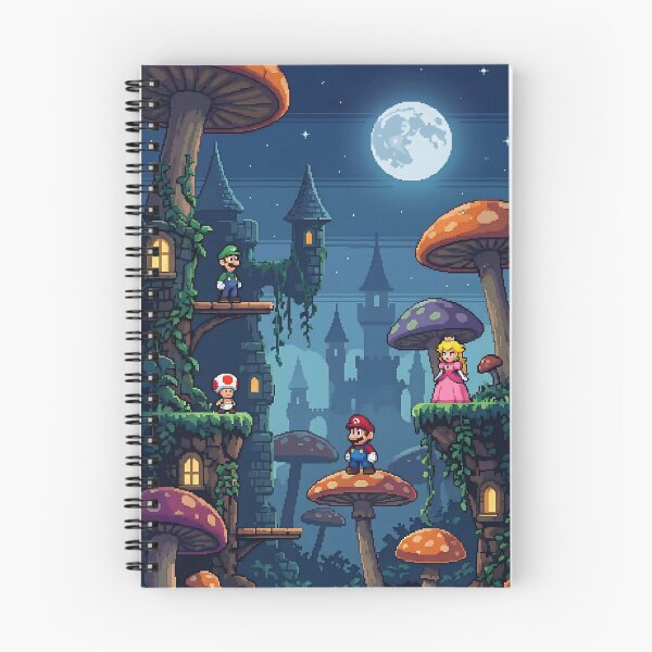 Item preview, Retro Platform Adventure – Pixel Fantasy World designed and sold by PosterFuel.