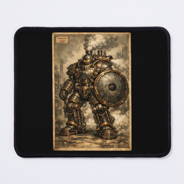 Item preview, The Clockwork Bulwark - Dark Fantasy Heavily Armored Warrior designed and sold by bapupa.