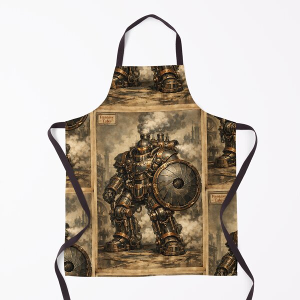 Item preview, The Clockwork Bulwark - Dark Fantasy Heavily Armored Warrior designed and sold by bapupa.