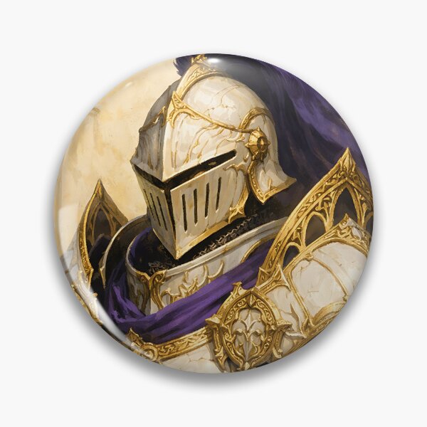 Item preview, The Gilded Monolith - Dark Fantasy Heavily Armored Warrior designed and sold by bapupa.