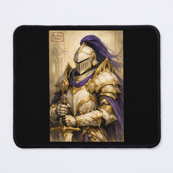 Item preview, The Gilded Monolith - Dark Fantasy Heavily Armored Warrior designed and sold by bapupa.