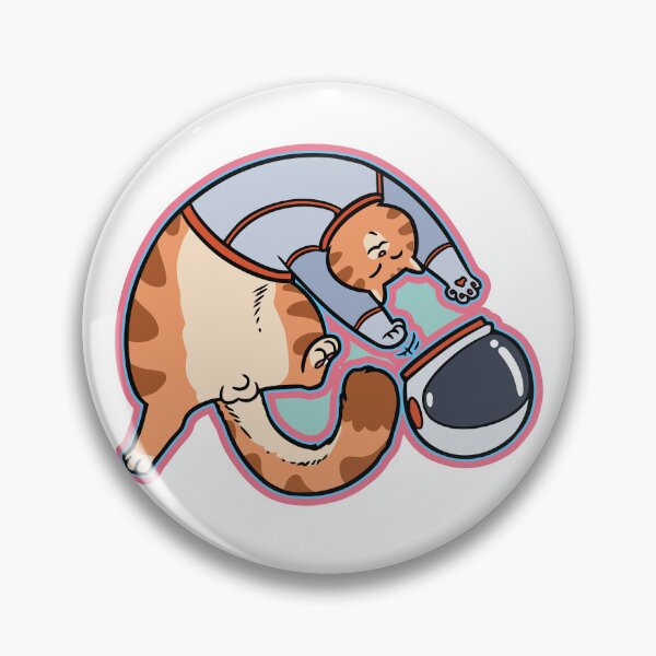 Item preview, Planet Saturn Cat Ring Space Illustration designed and sold by dalecvx.