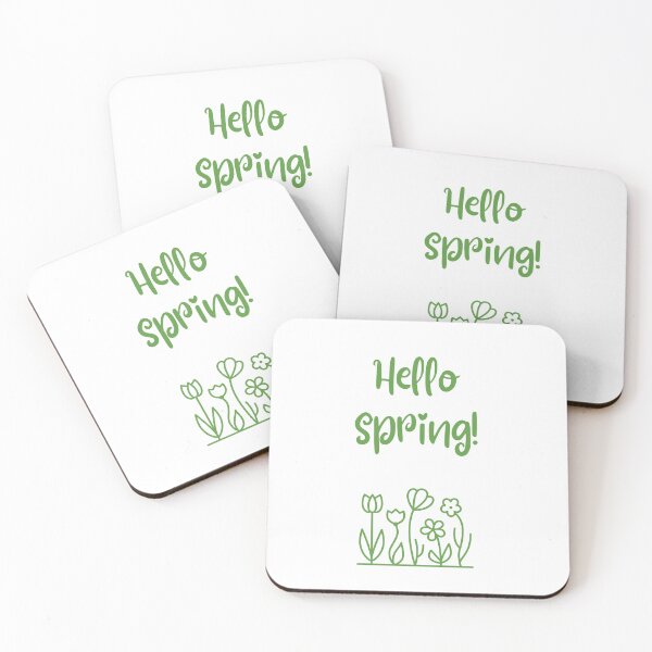 Item preview, Hello Spring – Playful spring flower design designed and sold by PiX by PE.