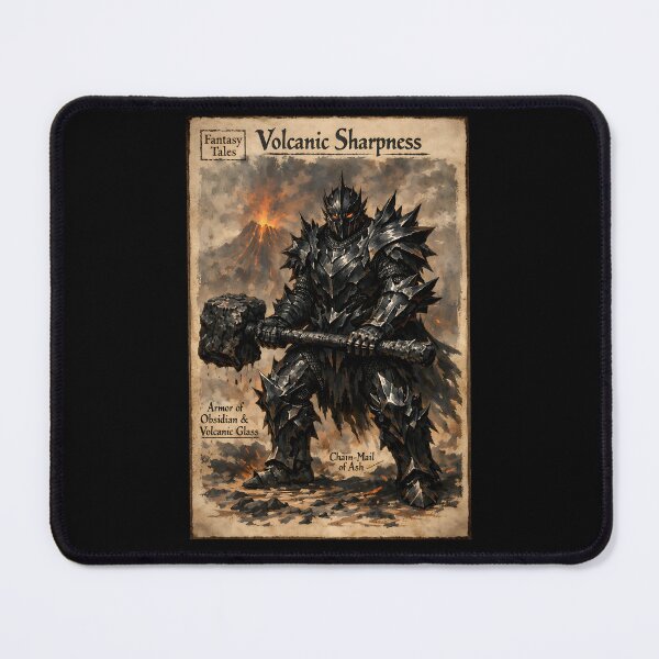 Item preview, The Obsidian Sentinel - Dark Fantasy Heavily Armored Warrior designed and sold by bapupa.