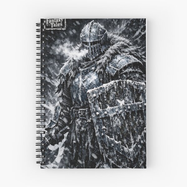 Item preview, The Rime-Encrusted Vanguard - Dark Fantasy Heavily Armored Warrior designed and sold by bapupa.
