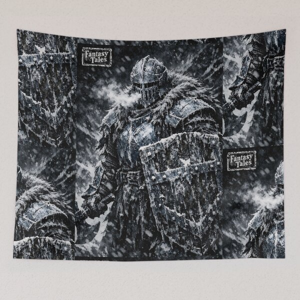 Item preview, The Rime-Encrusted Vanguard - Dark Fantasy Heavily Armored Warrior designed and sold by bapupa.