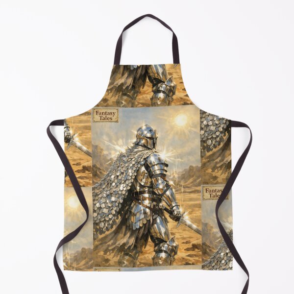 Item preview, The Sun-Scorched Paladin - Dark Fantasy Heavily Armored Warrior designed and sold by bapupa.