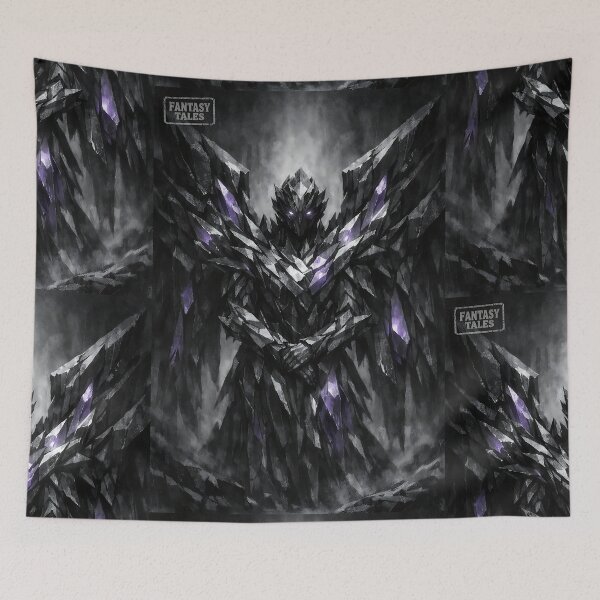 Item preview, The Crystalline Saint - Dark Fantasy Hollow Angel designed and sold by bapupa.