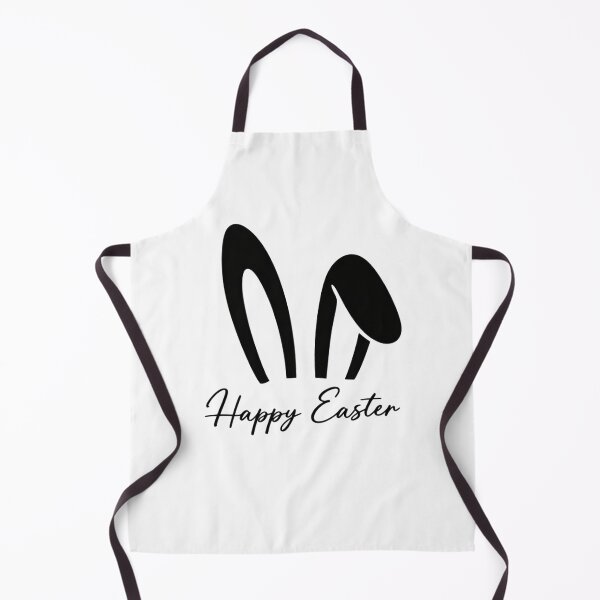Item preview, Happy Easter Bunny Ears – Minimalist Easter Bunny Design designed and sold by DoodloraStudio.