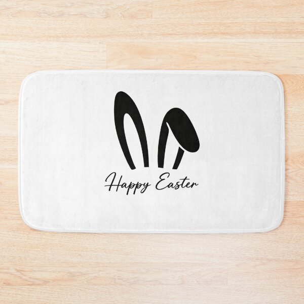 Item preview, Happy Easter Bunny Ears – Minimalist Easter Bunny Design designed and sold by DoodloraStudio.