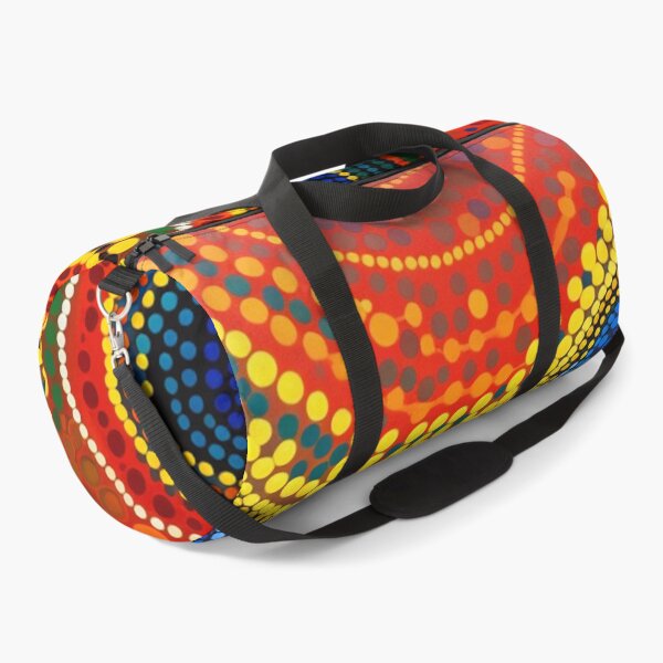 Item preview, Aboriginal Inspired Dot Art - An Eruption of Lava Beauty designed and sold by GrinGalore.